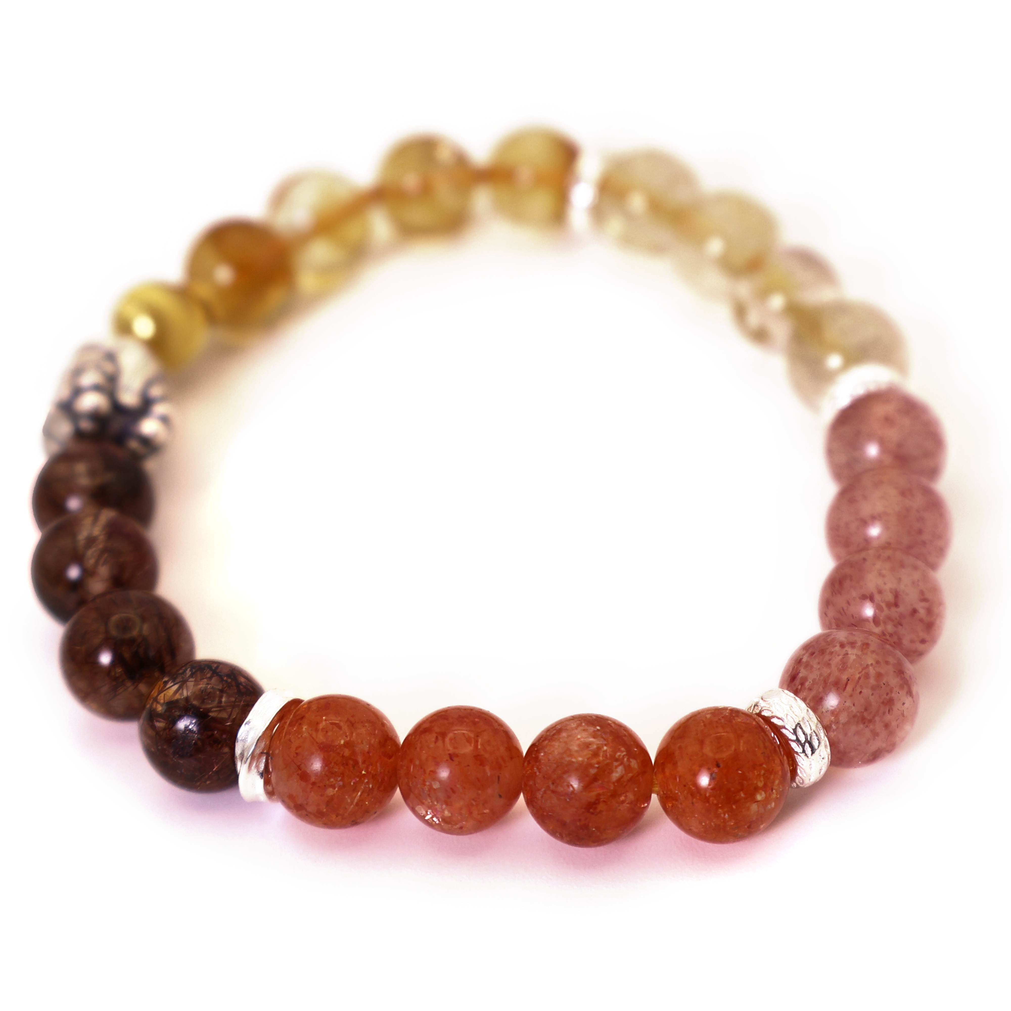 Mix Crystal Bracelet with Dragon I