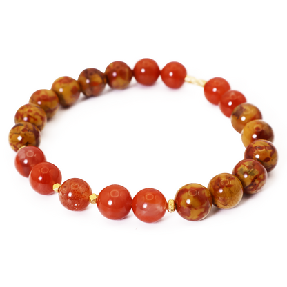 Pietersite and Agate Bracelet I