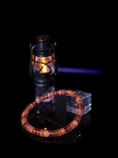 Mix Colorful Crystal Bracelet II (Straight-cut) on black background